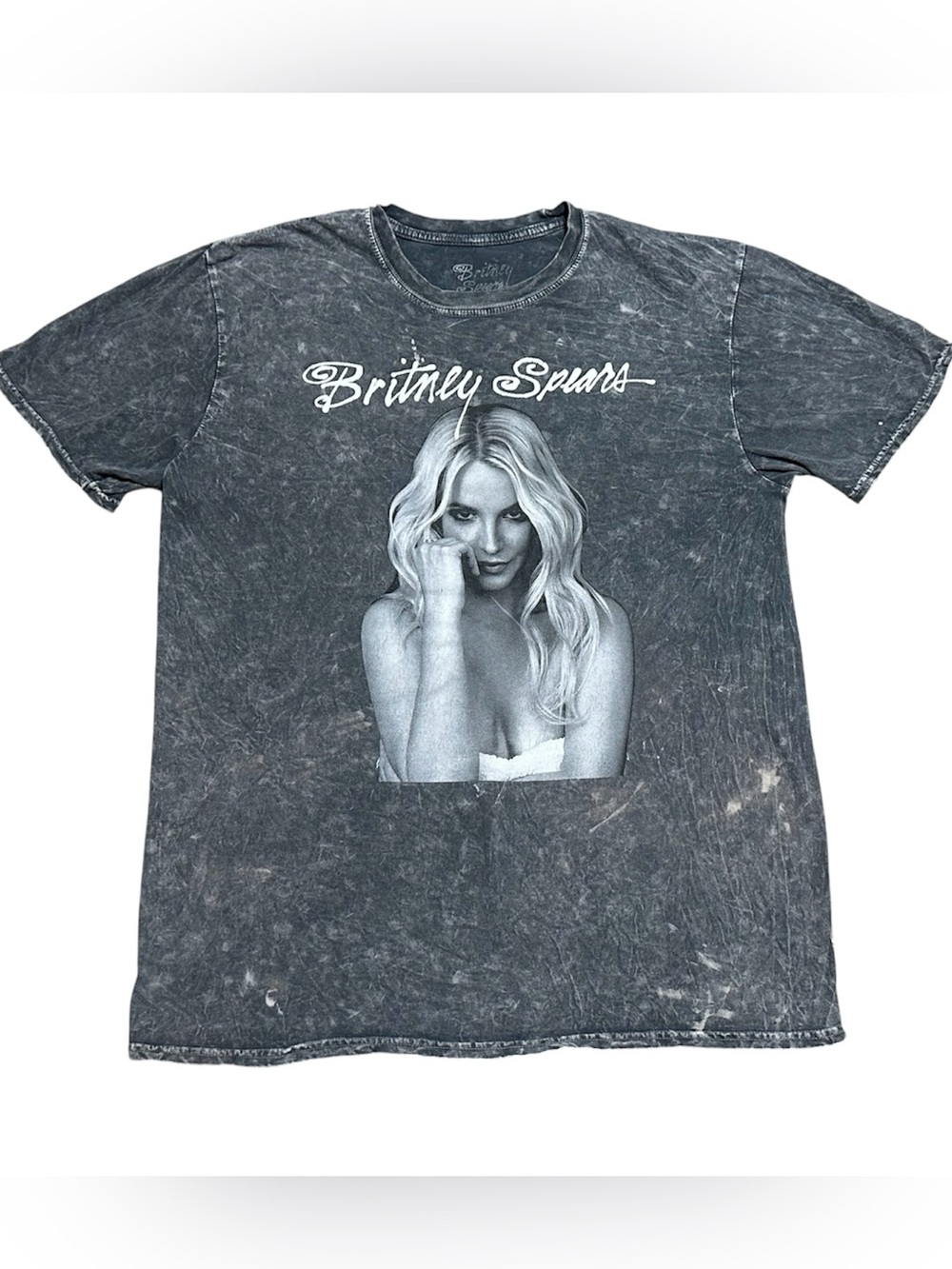 Britney Spears retro graphic tie-dye Concert t-shirt size Medium